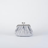 Borsa Argento Pasticcino Bag small in raso e strass EMY 2 MAX MARA WEEKEND 