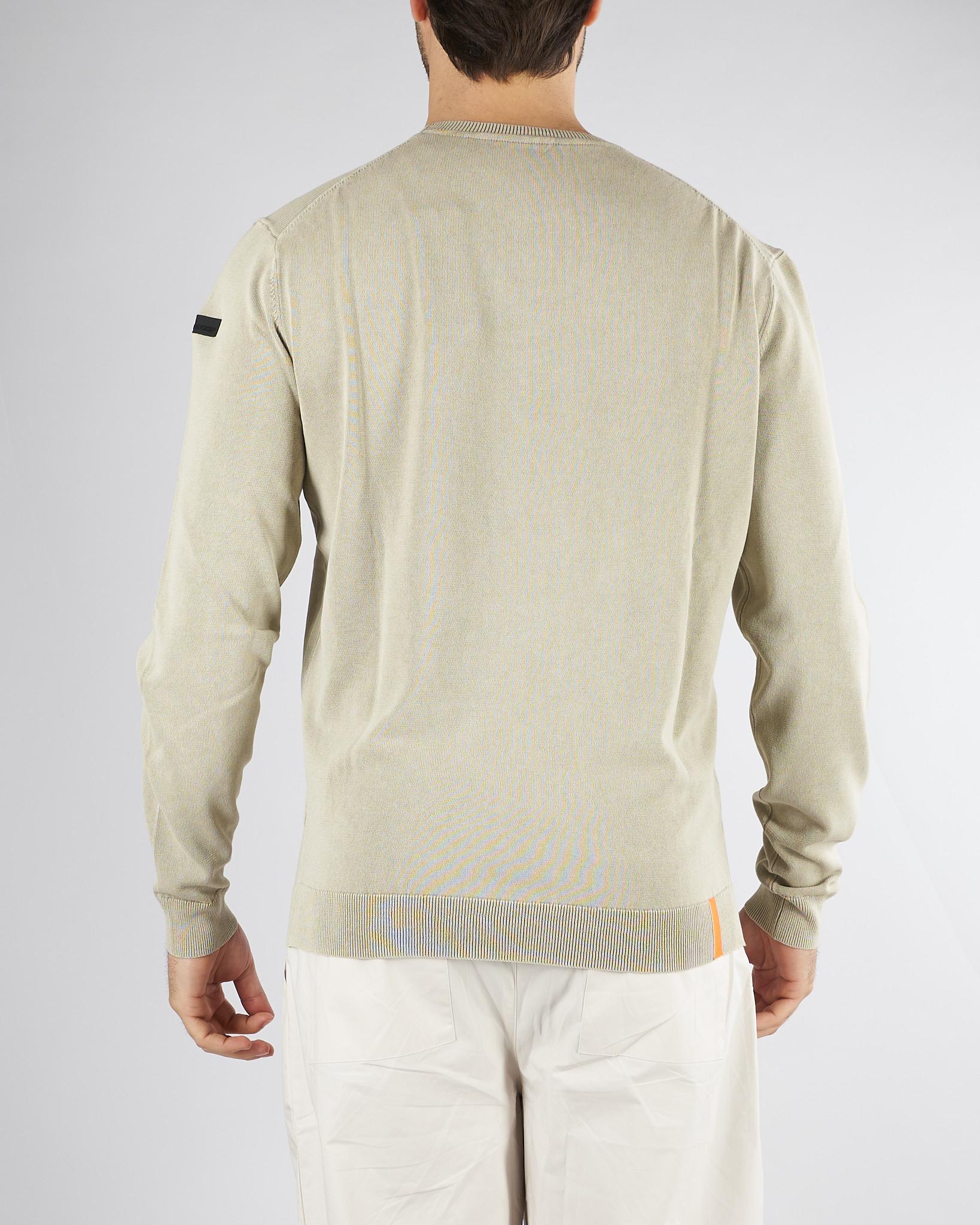 Maglia Sabbia Techno Wash Round 16 Knit 26103 85 RRD 