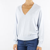 Maglia Starlight in pura lana, seta e cashmere con scollo a V MK34S57E2 EA7 ELISABETTA FRANCHI 