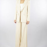 Pantaloni Burro palazzo con tasche