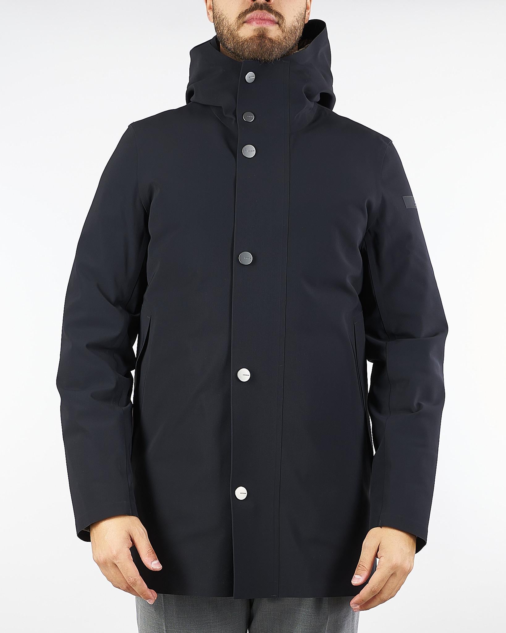 Giubbotto Nero Surflex Winter Down Under Floating Parka Jkt W25011 10 RRD 