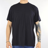T-shirt Nero in cotone stretch Relaxed fit