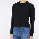 Completo Cardigan e Top Nero con ricami TP3174 6 TWIN SET 