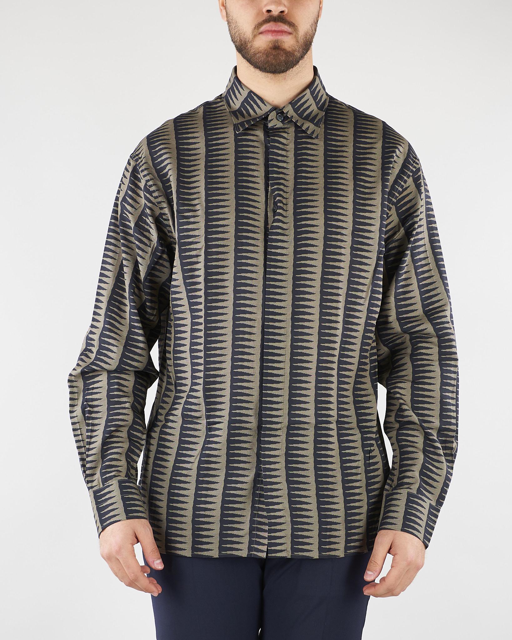 Camicia con stampa all over EM004178AF14214 FB472 EMPORIO ARMANI 