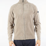 Maglia Beige Velvet Full Zip Knit W25134 87 RRD 