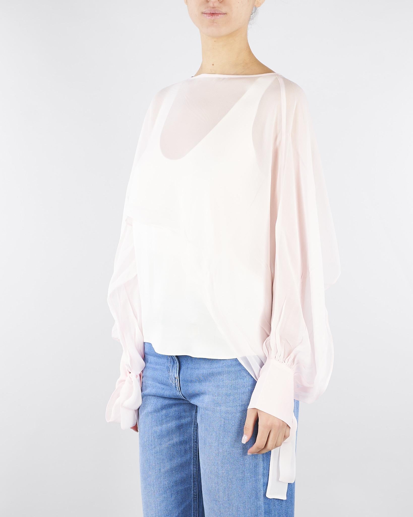 Coprispalle Rosa cropped in georgette TP2791 570 TWIN SET 
