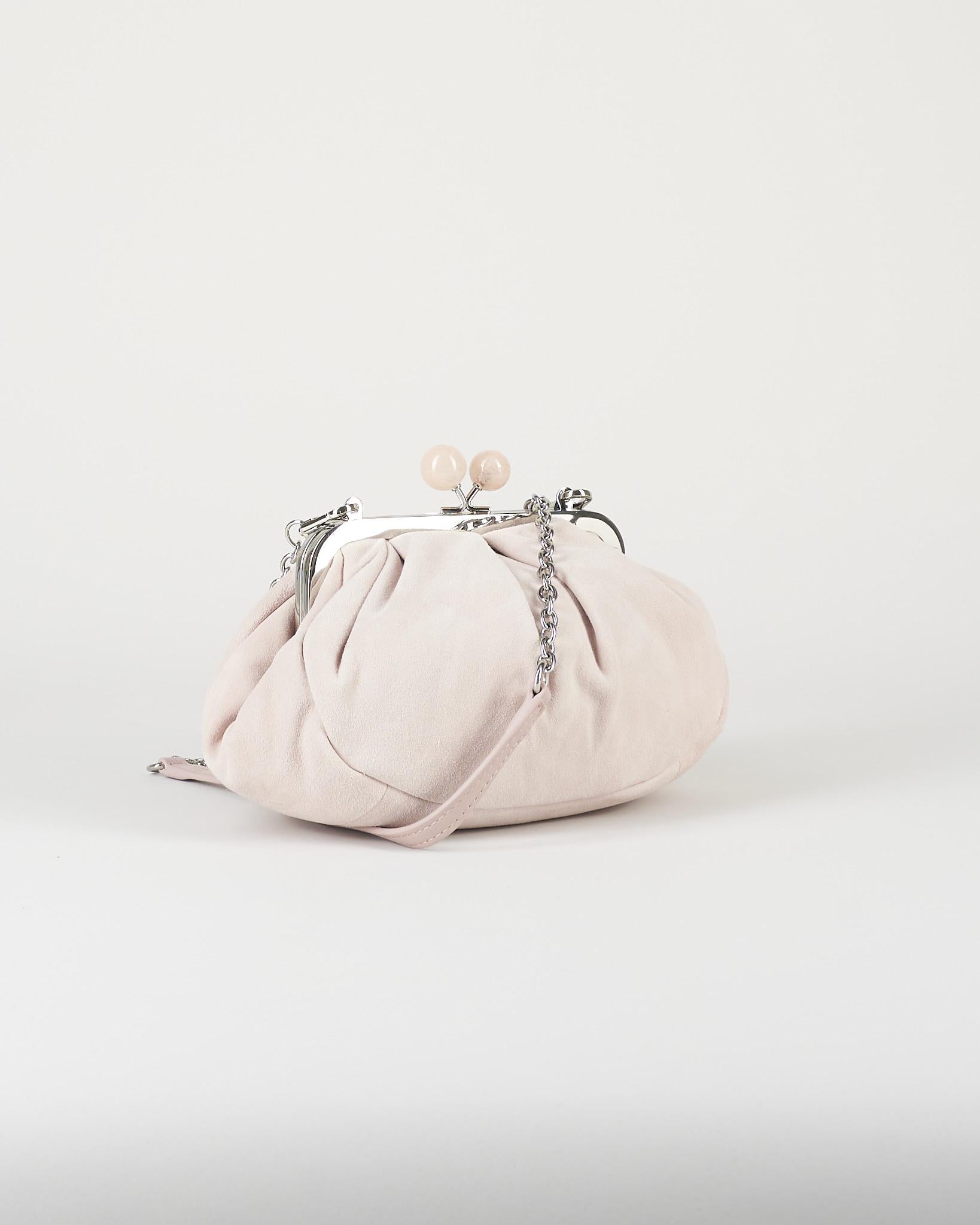 Pasticcino Bag small Cipria in suede WKAVALOIS 4 MAX MARA WEEKEND 