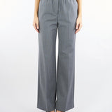 Pantalone Grigio in gabardina di lana tecnica PETRA 6 MAX MARA WEEKEND 