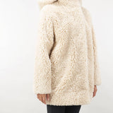 Giubbotto Lamb Hood Wom Jkt RRD