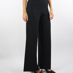 Pantaloni Nero ampi in maglia ADAM 13 PENNY BLACK 