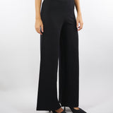 Pantaloni Nero ampi in maglia ADAM 13 PENNY BLACK 