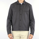 Overshirt Moro in misto lana e cotone