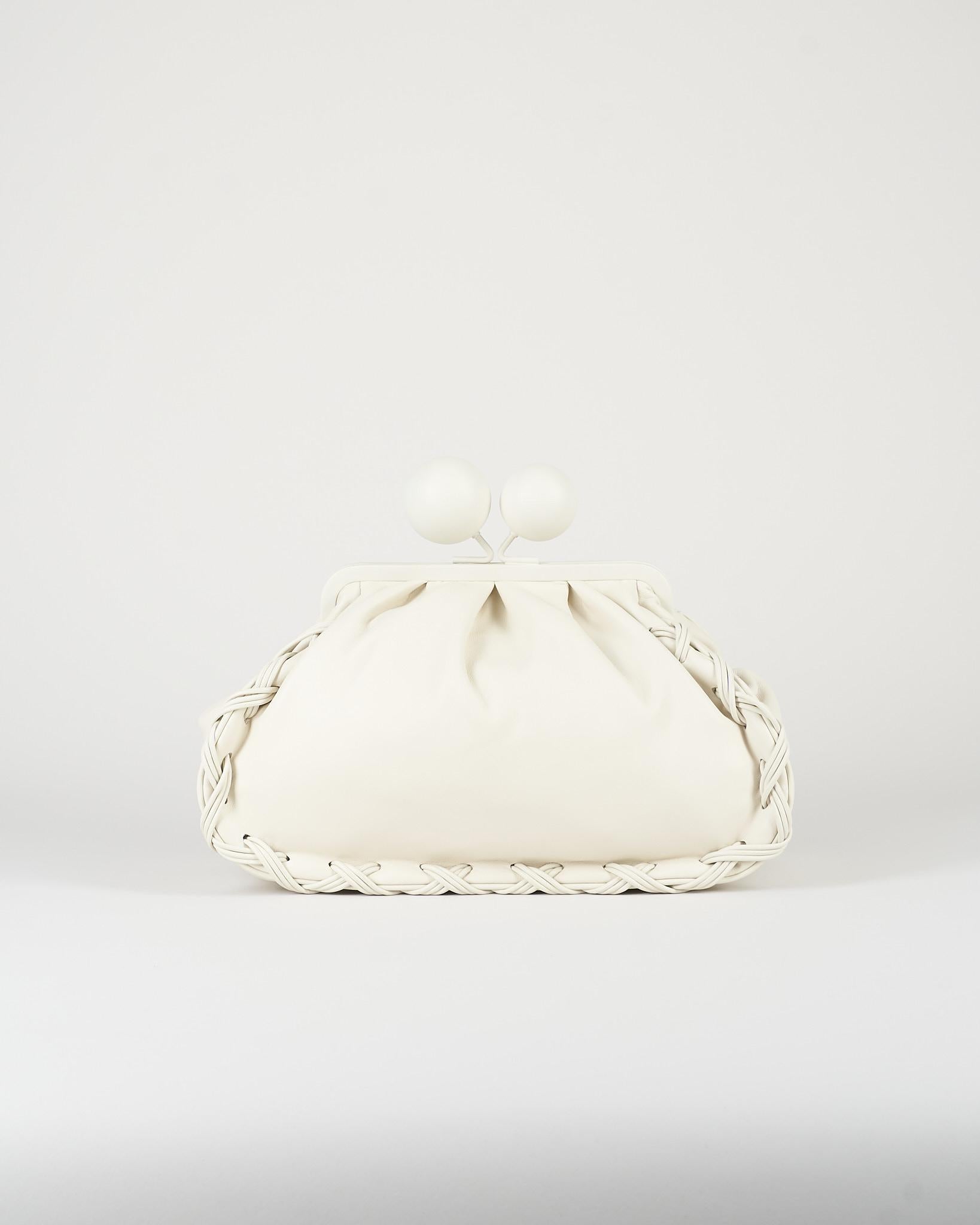 Borsa Pasticcino Bag Avorio medium in nappa WKALECITO 1 MAX MARA WEEKEND 