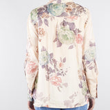 Camicia Rosa in twill di seta stampato MLLSALVE 1 MARELLA 