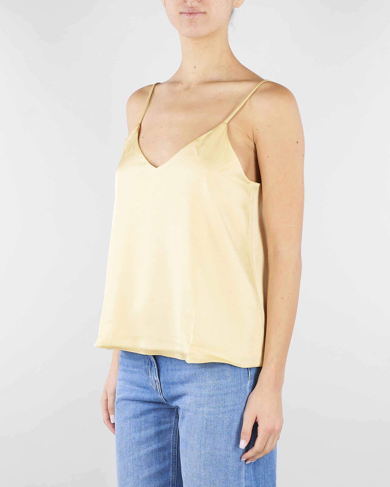 Slip top Giallo in satin MLLRUPIA 3 MARELLA 