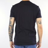 T-shirt basic Nero con patch logo Dsquared Milano