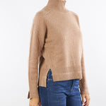 Maglia Cammello Mikus in misto lana e cashmere MIKUS 645 NENETTE 