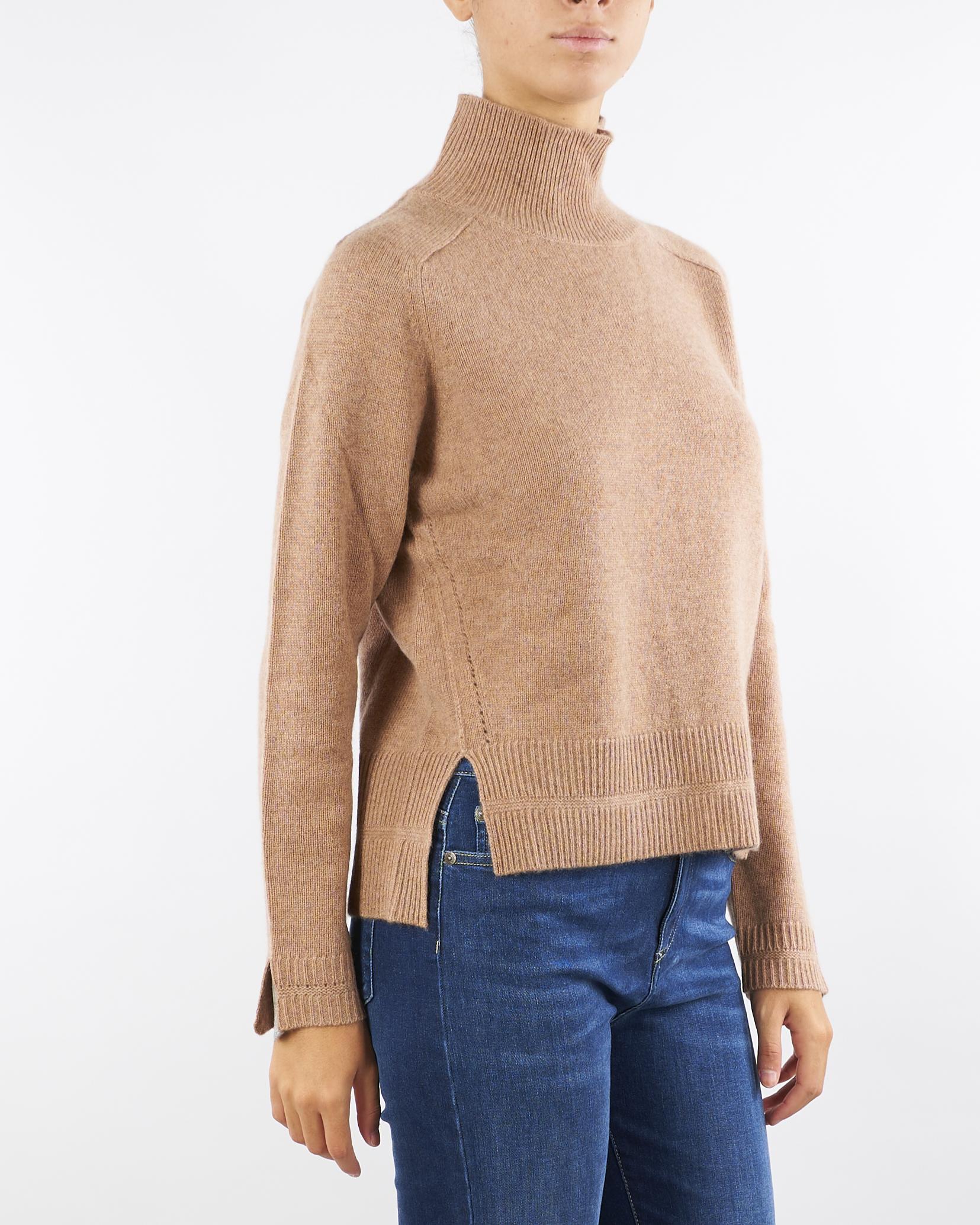 Maglia Cammello Mikus in misto lana e cashmere MIKUS 645 NENETTE 