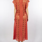 Abito Chemisier Rame in Macramè PF144A 12 PIN UP 