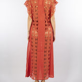 Abito Chemisier Rame in Macramè PF144A 12 PIN UP 