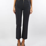 Pantaloni Nero in doppio crêpe PA10856E2 110 ELISABETTA FRANCHI 