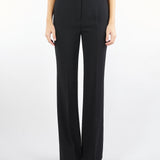 Pantalone Nero a zampa in cady ALABAMA 1 MAX MARA STUDIO 