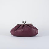 Borsa Bordeaux Pasticcino Bag Medium in montone CUBICO 74 MAX MARA WEEKEND 