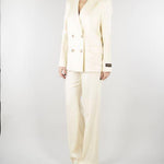 Pantaloni sartoriali Vaniglia D48EP069ER3 MF333 ERMANNO BY ERMANNO SCERVINO 