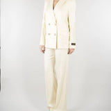 Pantaloni sartoriali Vaniglia D48EP069ER3 MF333 ERMANNO BY ERMANNO SCERVINO 