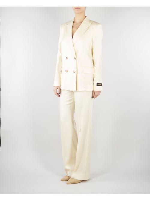 Pantaloni sartoriali Vaniglia D48EP069ER3 MF333 ERMANNO BY ERMANNO SCERVINO 