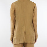 Giacca Tabacco monopetto in voile lyocell GI0962460238 024 SEVENTY 