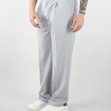 Pantalone Grigio in fresco lana con pences Relaxed fit PAU3DICI041 98 3DICI 