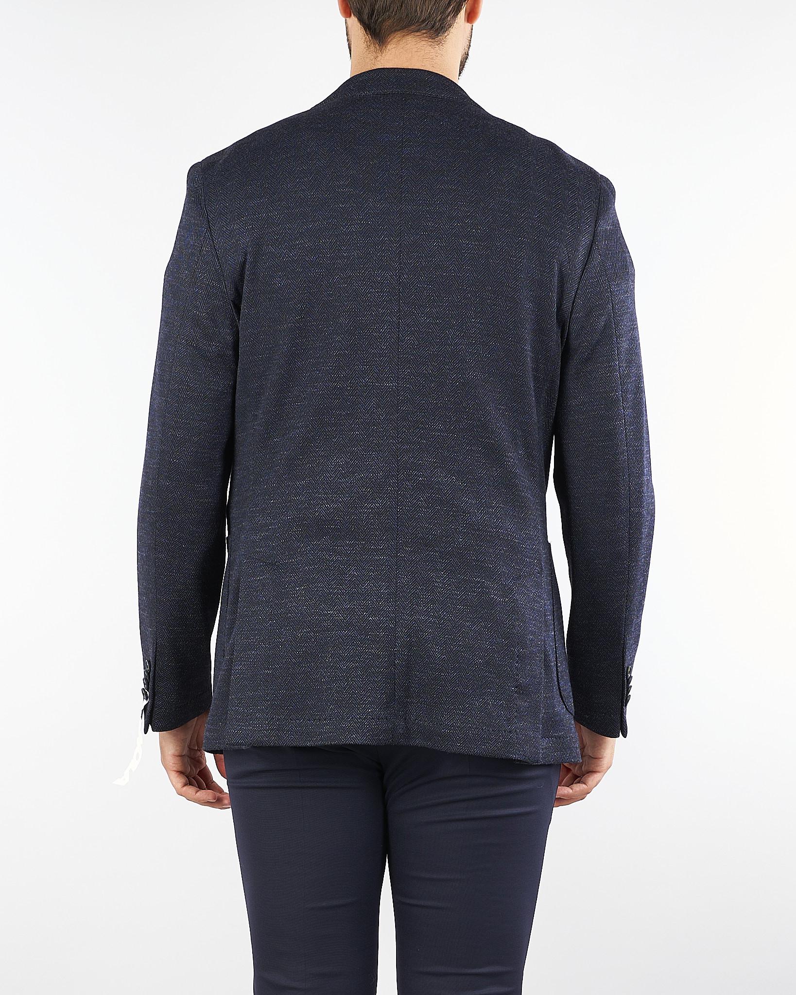 Giacca Blu microfantasia 3932G2724M253678 89 MANUEL RITZ 