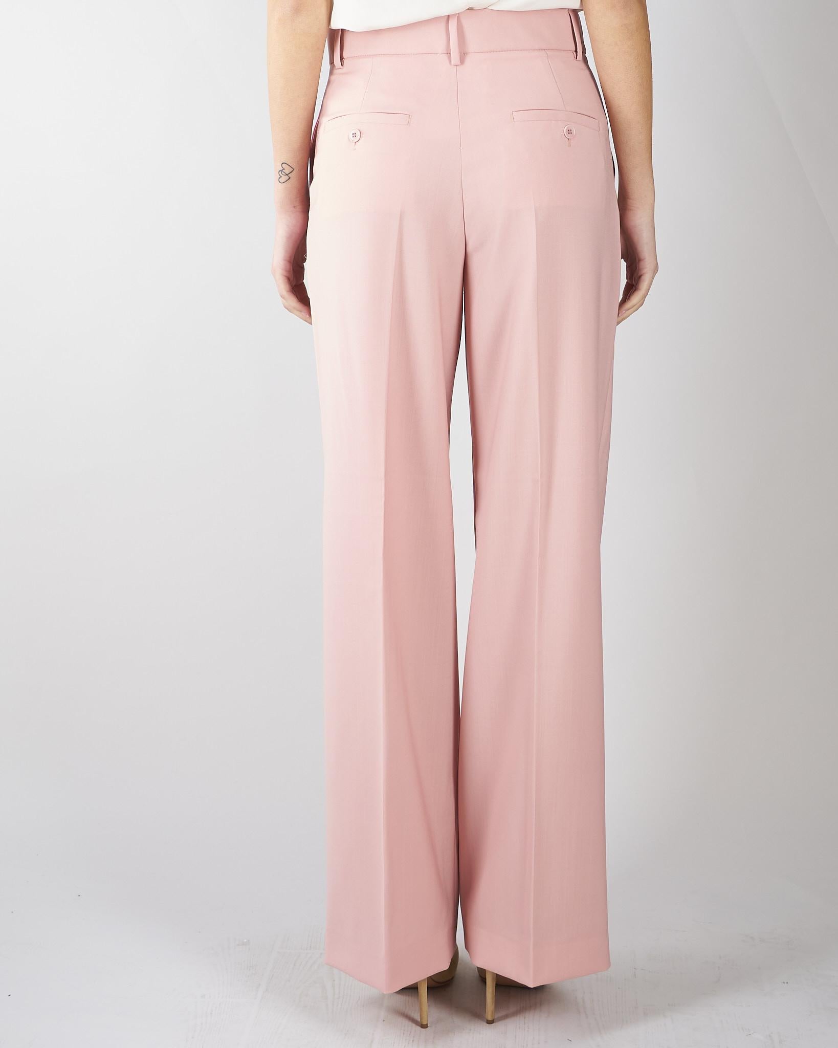 Pantalone palazzo Rosa in tela di lana WKDVISIVO 4 MAX MARA WEEKEND 