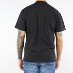 T-shirt basic Nero in cotone L1TFW25266574 D001 LOW BRAND 