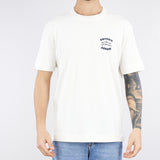 T-shirt Bianco in jersey con ricamo logo