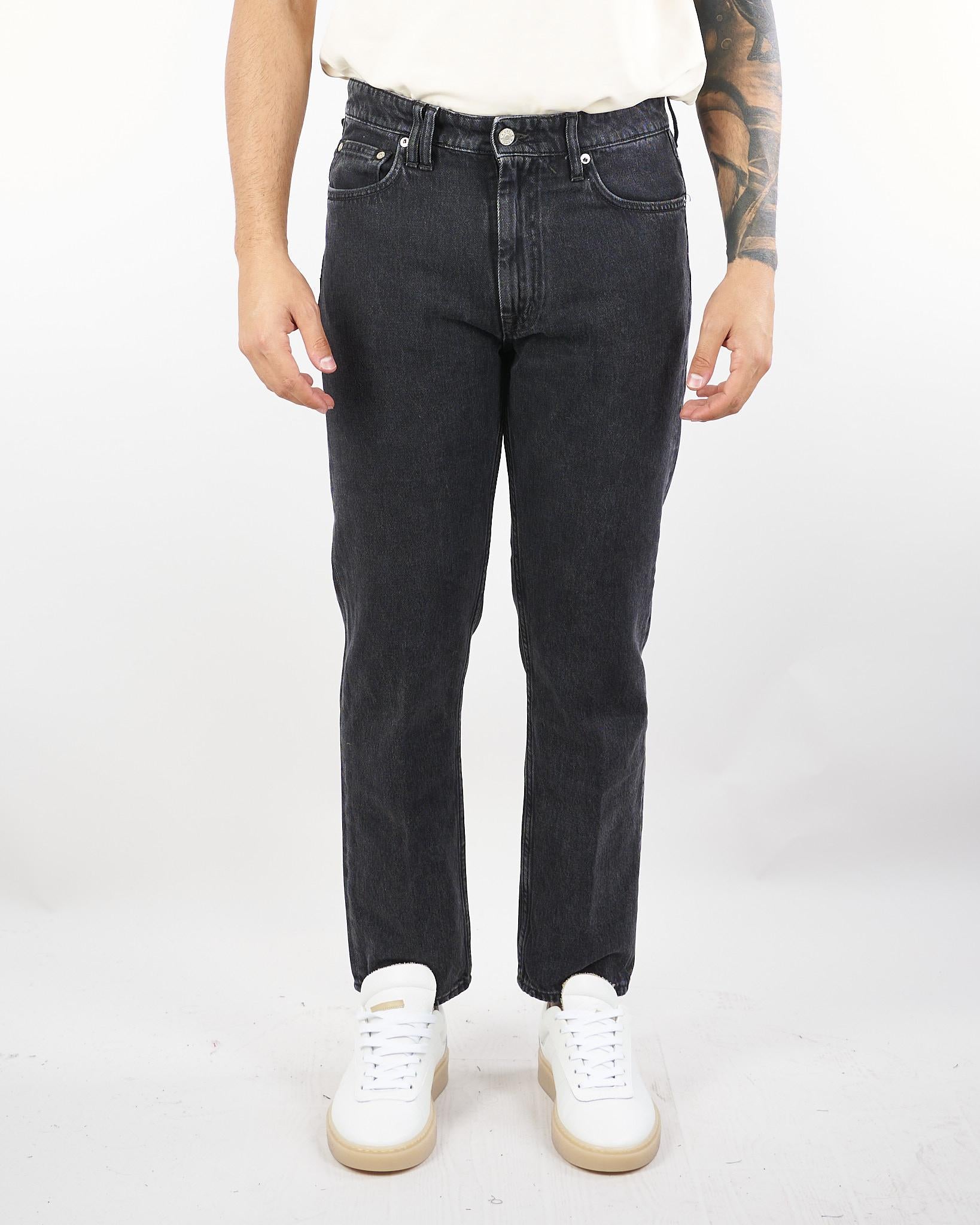 Jeans Nero Lucky tapered fit 451P526 11 CYCLE 