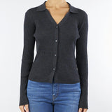 Cardigan Antracite in lana super light NIAS 4 MARELLA 