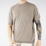 Maglia Fango in cotone con motivo chevron EM005529AF25257 F8090 EMPORIO ARMANI 