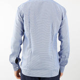 Camicia in cotone microfantasia Delsiena