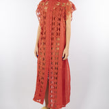 Abito Chemisier Rame in Macramè PF144A 12 PIN UP 