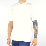 T-shirt Bianco con stampa logo sul retro