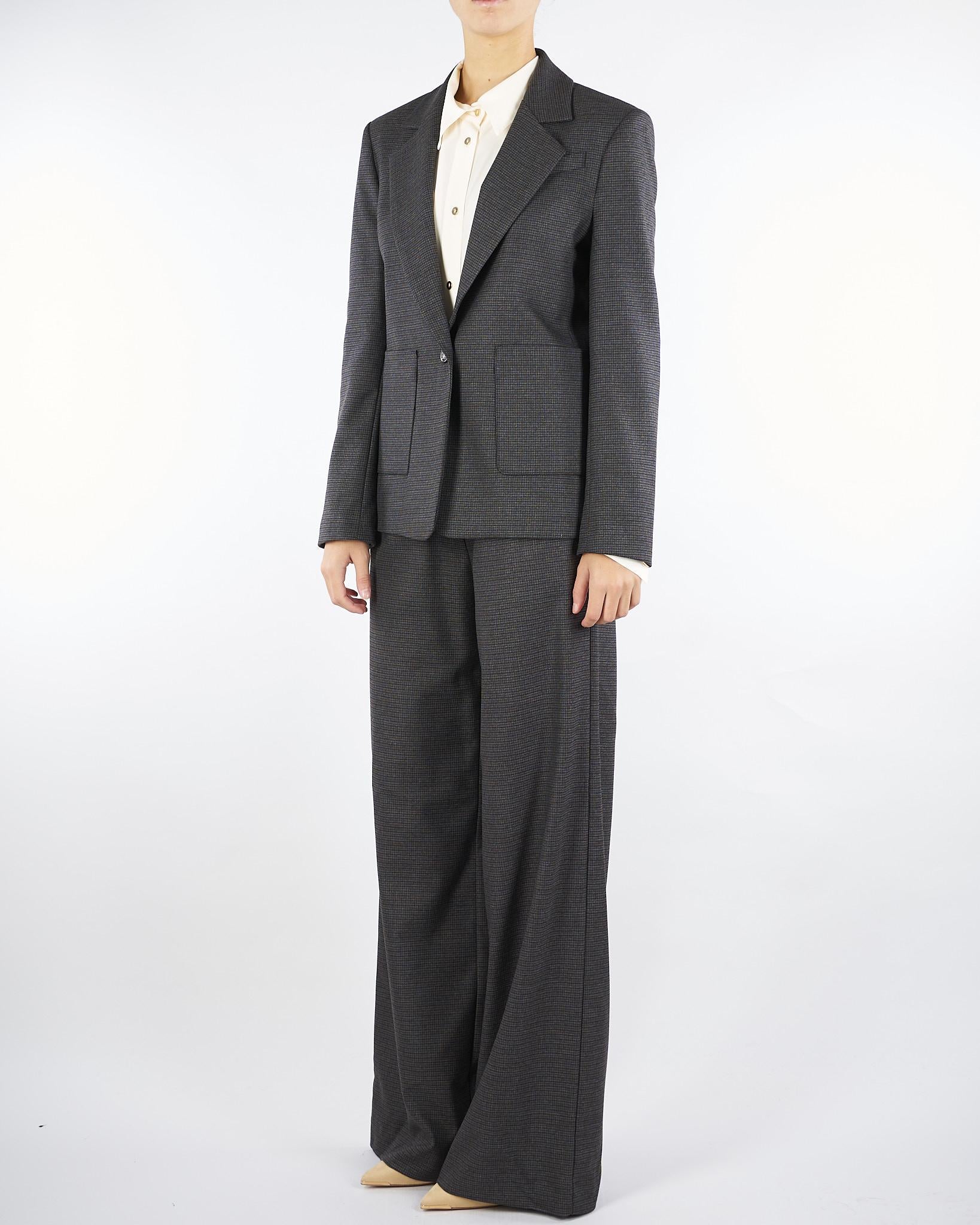 Giacca Antracite microfantasia RI9CO34 80 ANGELA DAVIS 