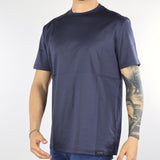 T-shirt Blu in cotone mercerizzato