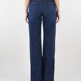 Jeans Denim flare con bottoni gioiello TP2702 12230 TWIN SET 