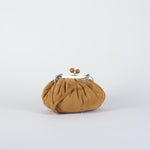 Borsa Cammello Pasticcino Bag Small in suede VALOIS 2 MAX MARA WEEKEND 