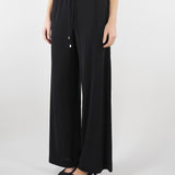 Pantalone Nero in jerey D2501100 01 CLIPS 