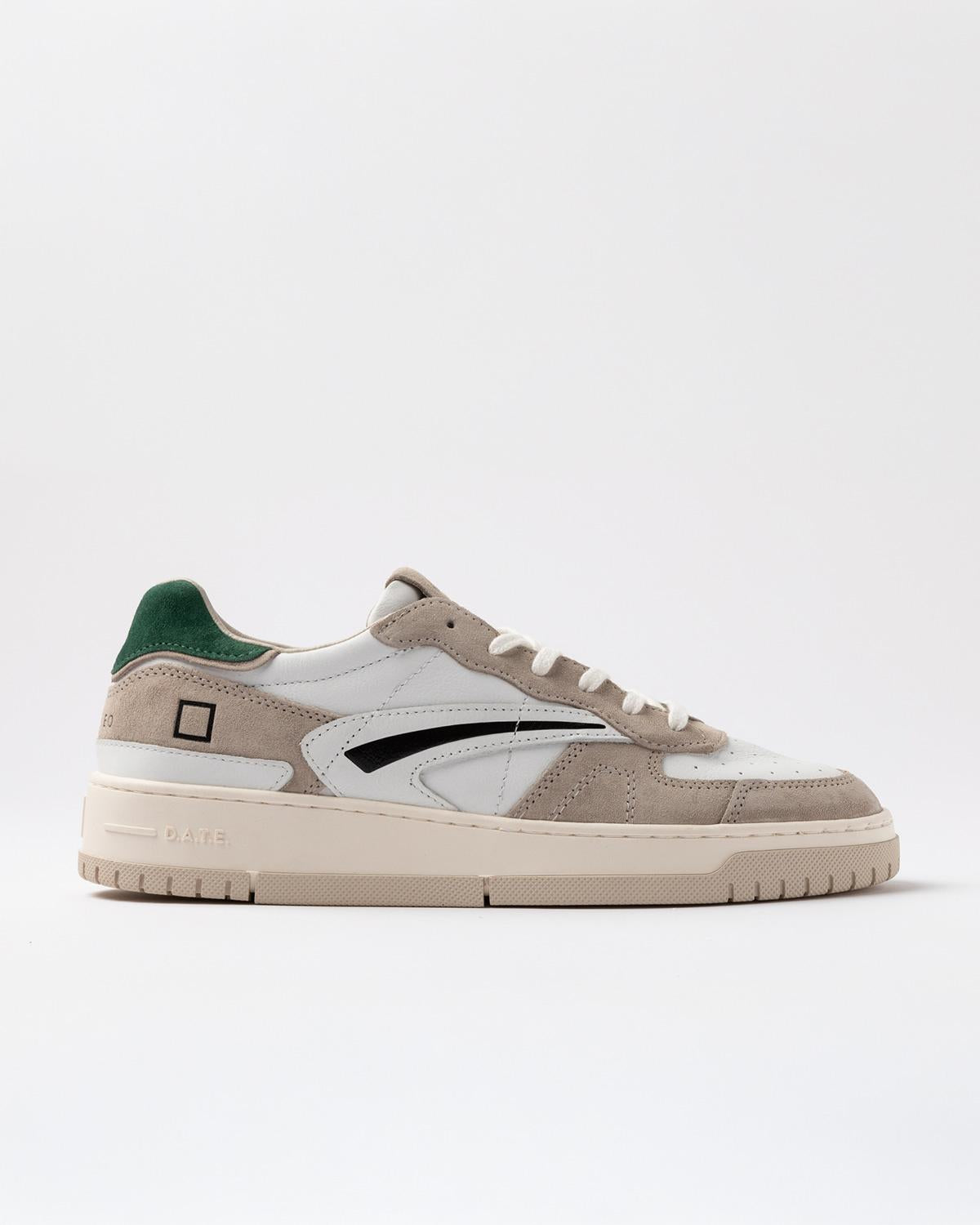Sneakers Torneo Pure Calf White-Green M441TPCAWG WG DATE 