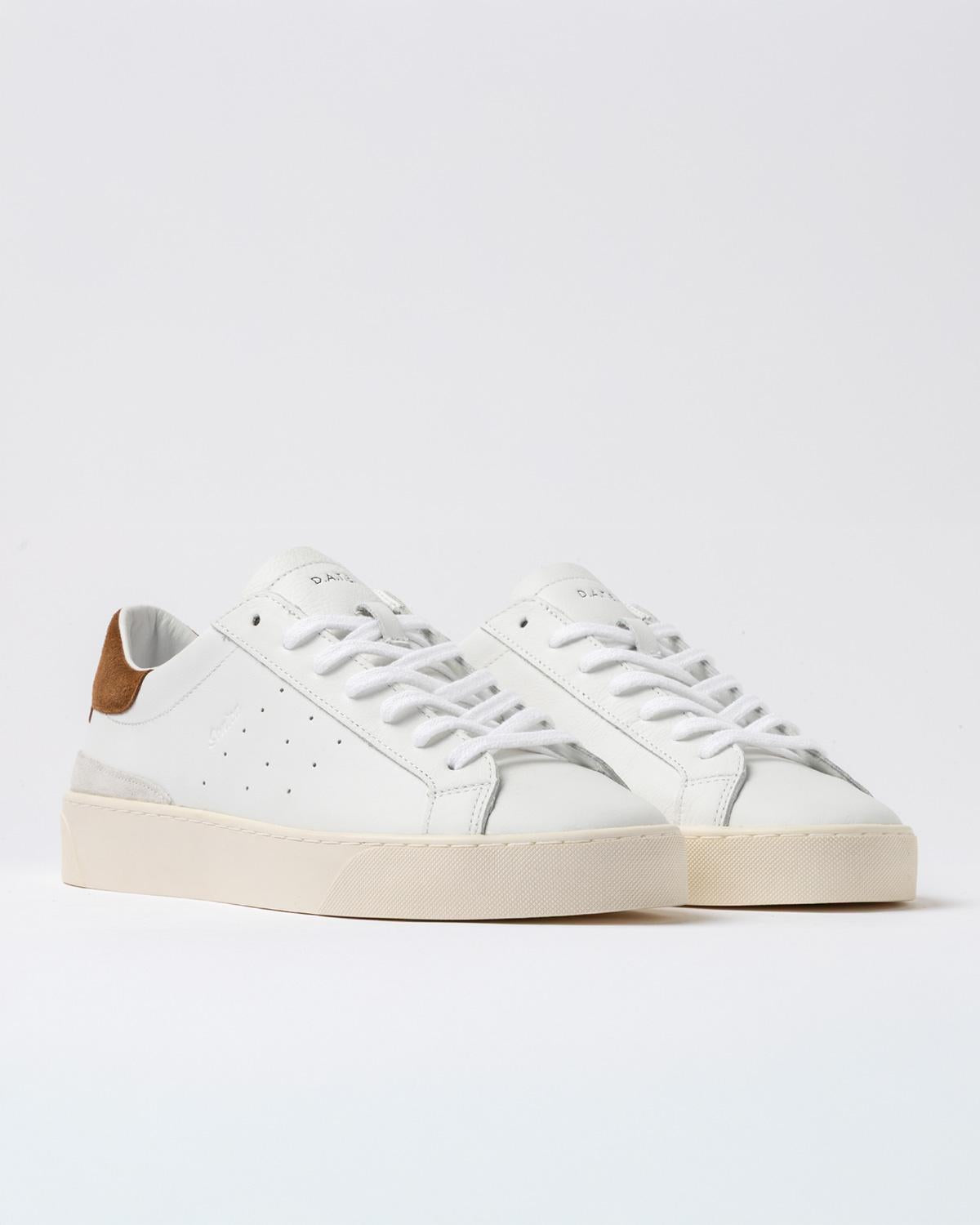 Sneakers Sonica Calf White-Cuoio M441SOCAWI WI DATE 