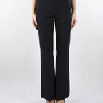 Pantaloni flare Nero in maglia TP3206 6 TWIN SET 